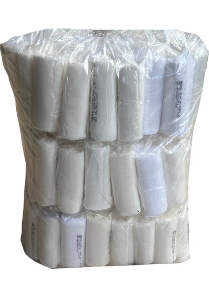 Elastik Sargı Bezi 10 cm x 4 mt 120 Adet Tek Tek Paketli 120 Li