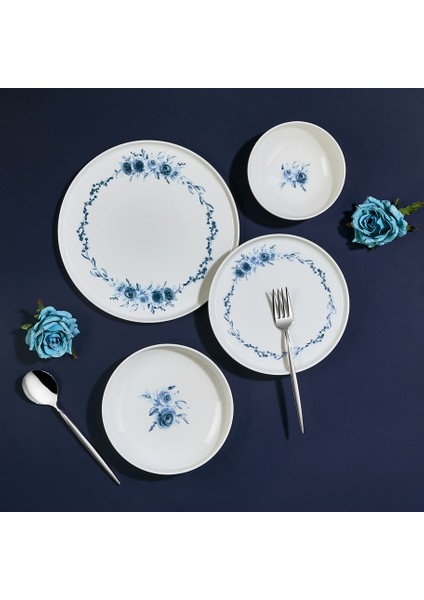 Roseto 24 Parça Bone Porselen Yemek Takımı