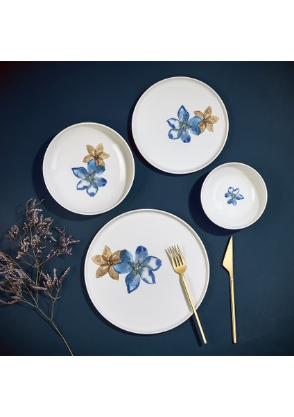 Bloom 24 Parça Bone Porselen Yemek Takımı