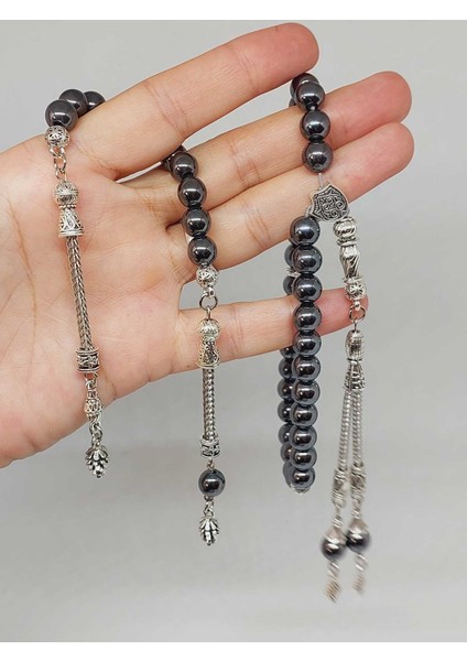 Hematit Taşı 33LÜK ve Zaza (Sallamalık) Tesbih Seti 8mm (55862) fırsatları