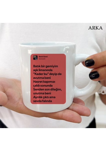 Semincek Batık Gemi Dayanıklı Her Yaşa ve Zevke Uygun Kişiye Özel Kupa Bardaklar fiyatları
