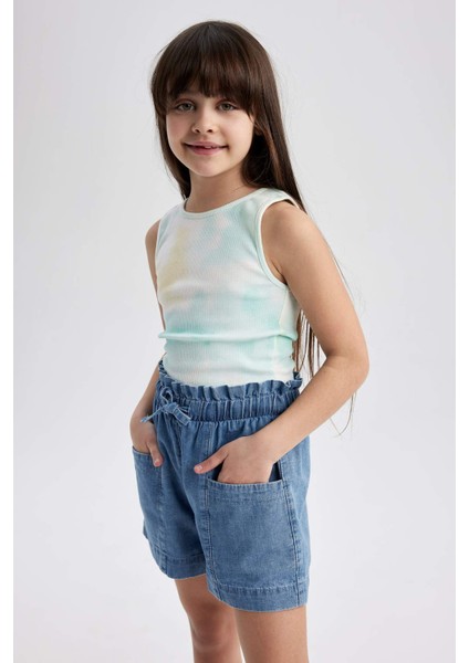 Kız Çocuk Relax Fit Jean Şort fiyatları