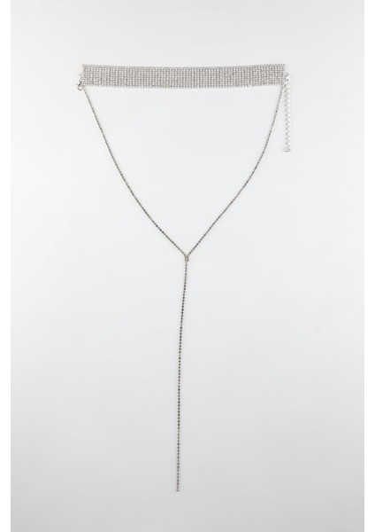 Su Yolu Choker Kolye Silver