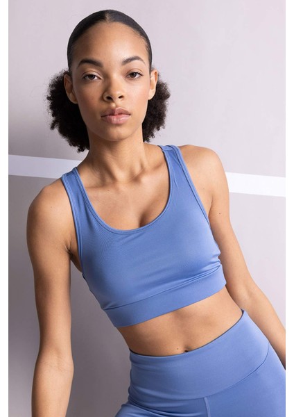 Fit Halter Yaka Sporcu Bra Z6332AZ23SP