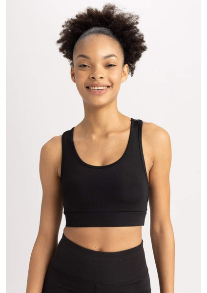 Fit Halter Yaka Sporcu Bra Z6332AZ23SP