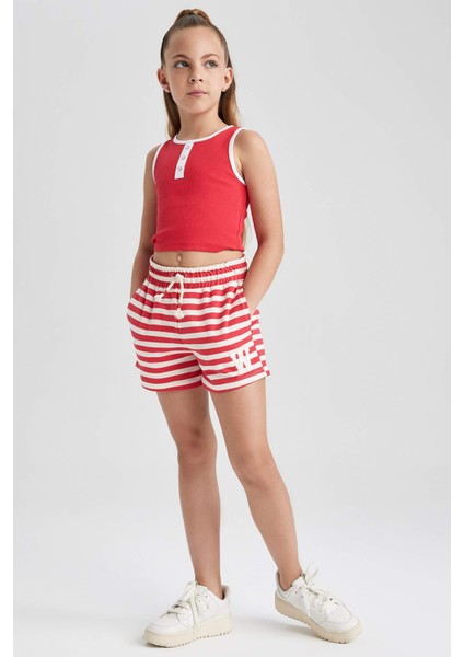 Kız Çocuk Çizgili Şort A2466A823HS fiyatları