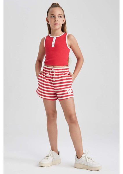 Kız Çocuk Çizgili Şort A2466A823HS modelleri