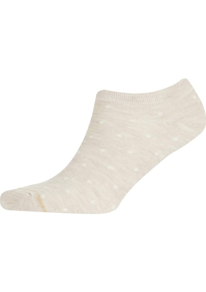 Kadın 5'li Pamuklu Patik Çorap A5943AXNS fırsatları