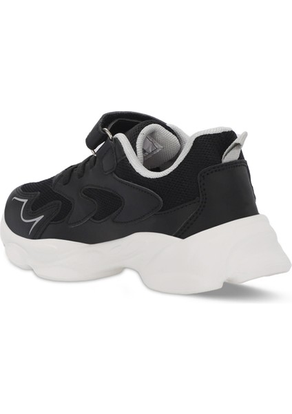 PARIS Unisex Çocuk Sneaker Koşu & Yürüyüş Ayakkabısı Siyah