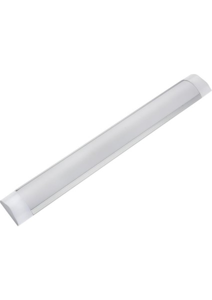 6 Adet 60 cm 18 Watt Yatay LED Bant Armatür Beyaz Işık