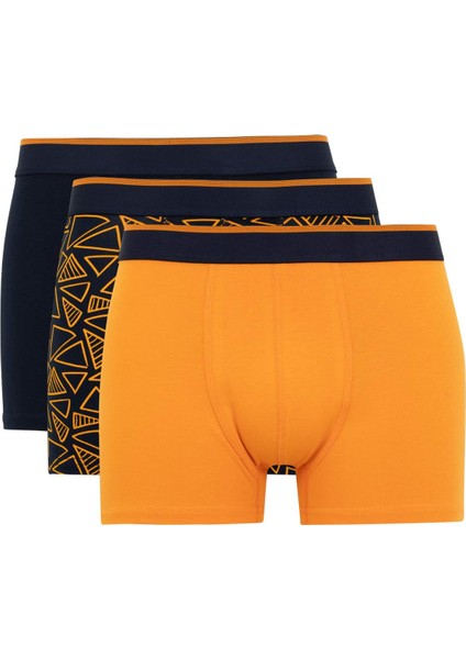 Regular Fit 3'lü Boxer T4929AZ23AU