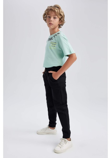 Erkek Çocuk Jogger Jogger Paça Gabardin Pantolon A9395A823WN