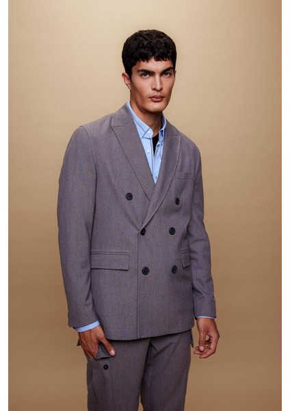 Ceket Yaka Astarlı Düğmeli Blazer Ceket B0056AX23WN fiyatları