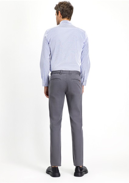 Regular Fit Likralı Kanvas / Chino Pantolon indirimleri