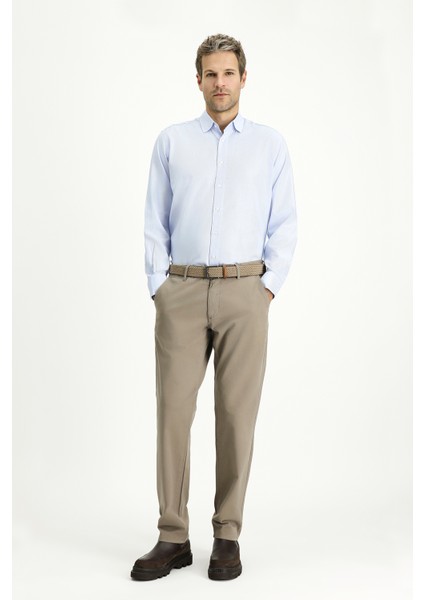 Slim Fit Dar Kesim Likralı Kanvas / Chino Pantolon fiyatları