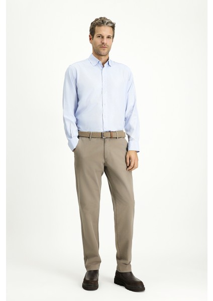 Slim Fit Dar Kesim Likralı Kanvas / Chino Pantolon modelleri