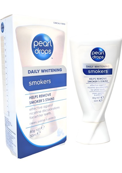 Smokers- Sigara içenler için leke çıkartıcı jel Diş Macunu 50 ml