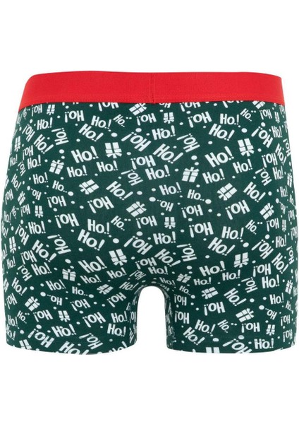 Yılbaşı Temalı Regular Fit Boxer B0554AX23AU fiyatları