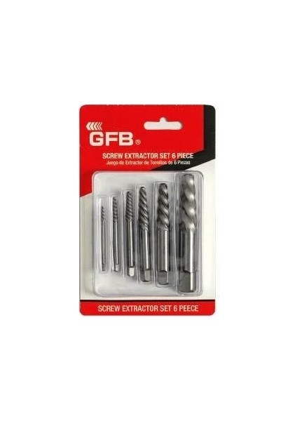 Ters Kılavuz Seti 6 Parçalı - Hafif Hizmet