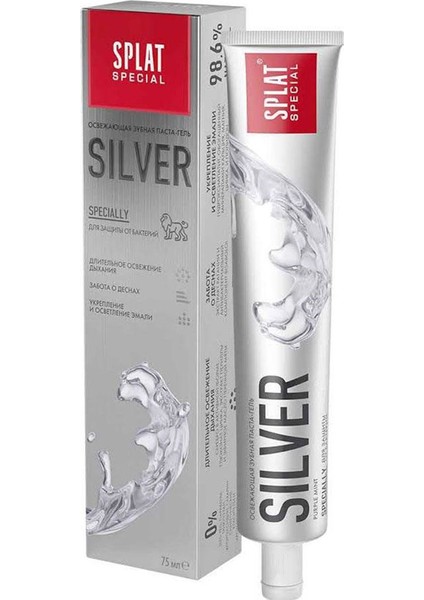 Silver Özel Gümüş Antibakteriyel Diş macunu