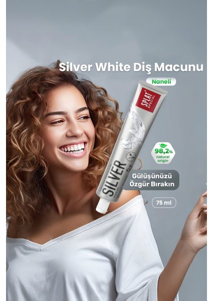 Silver Özel Gümüş Antibakteriyel Diş macunu