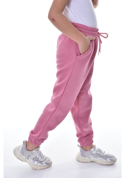 Çocuk Kışlık Kalın Şardonlu 3 Iplik Eşofman Altı Jogger Pantolon modelleri