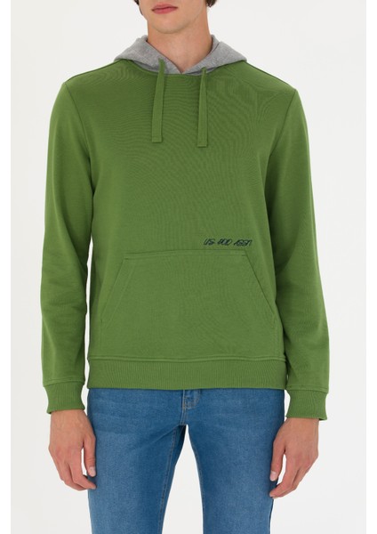Erkek Yeşil Sweatshirt 50276540-VR054