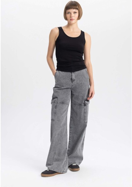 Kadın Siyah Slim Fit Dar Kesim Bisiklet Yaka Düz Basic %100 Pamuk Atlet B0652AXNS