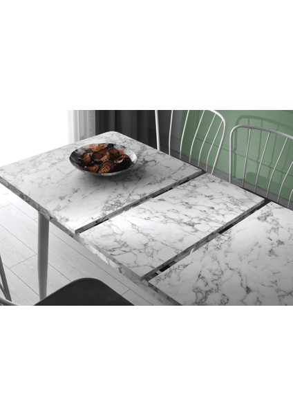 Ay Masa ve Ay Sandalye Takımı, Carrara, 70 x 120 fiyatları