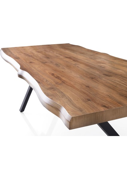 Ornava Masa, Ahşap Bahar Çapraz Sandalye, Ceviz, 180 x 80 indirimleri