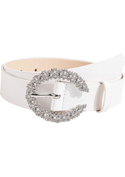Taşlı C Tokalı Dekoratif Bel Bandı Kot Pu (Yurt Dışından) indirimleri