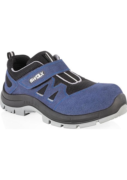 Suet Deri-S1 Unisex Iş Güvenliği Ayakkabısı Trıgon-X-30 Mavi