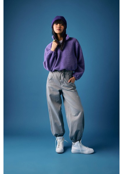 Gabardin Jogger Pantolon Beli Paçası Lastikli B9811AX23WN fiyatları