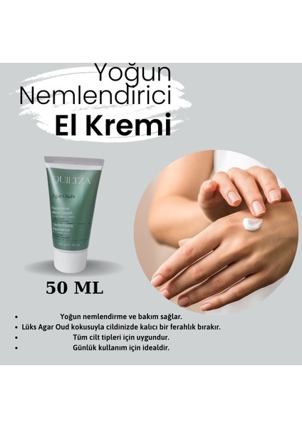Nemlendirici El Kremi- Agar Oud- 50ML