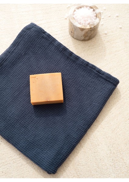 Waffle Pamuk Havlu Indigo 50X90 indirimleri