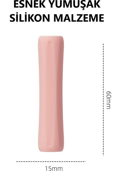 Pencil 1. Nesil / 2. Nesil / Usb-C / Pro Uyumlu Parmak Desteği Silikon Dokunmatik Kalem Tutacağı 01