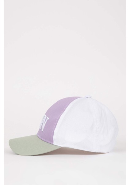 Kız Çocuk Nakışlı Pamuklu Cap Şapka X0735A624SM fırsatları