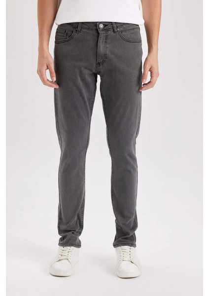 Pedro Slim Fit Dar Kalıp Normal Bel Dar Paça Jean Pantolon C1779AX24SP