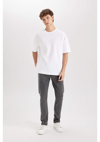 Pedro Slim Fit Dar Kalıp Normal Bel Dar Paça Jean Pantolon C1779AX24SP