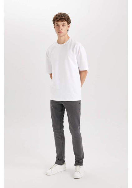 Pedro Slim Fit Dar Kalıp Normal Bel Dar Paça Jean Pantolon C1779AX24SP