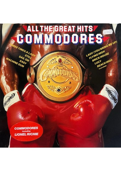 Commodores – All The Great Hits 1984 Baskı Lp