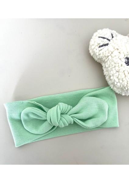 - 2'li Bebek - Bandana Seti - Yeşil - Pembe
