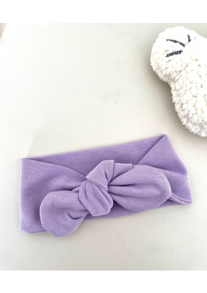 - 2'li Bebek - Bandana Seti - Mor - Vizon