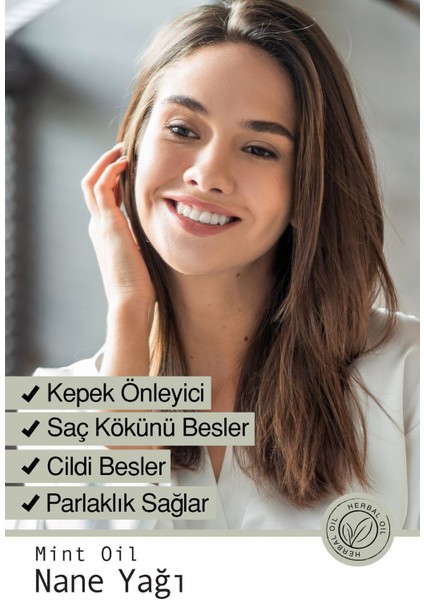 Nane Yağı 10ML Saç Bakımı ve Cilt Bakımı Etkili