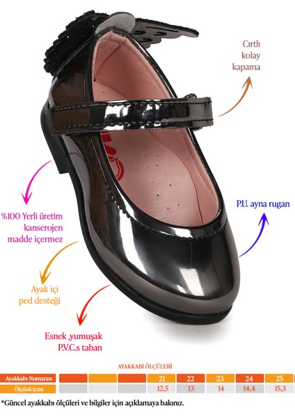 Friga Kelebek Cırtlı Kız Bebek Babet Ayakkabı fiyatları