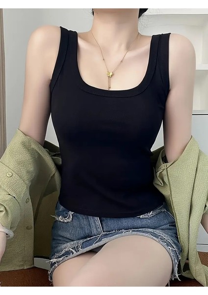 2'li Set Kadın Fitilli Görünümlü Askılı Kaşkorse Atlet fiyatları