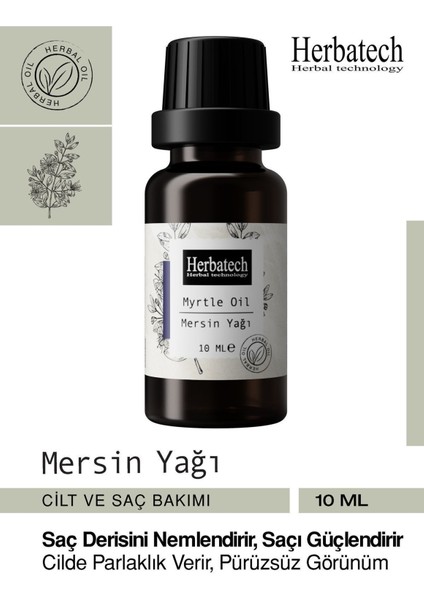 Mersin Yağı 10ML Saç Bakımı ve Cilt Bakımı Etkili