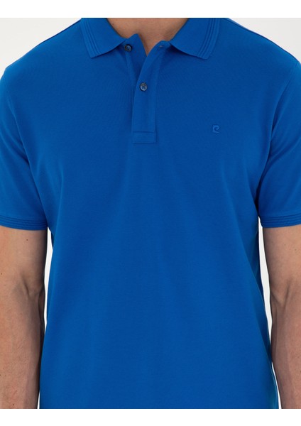 Erkek Saks Slim Fit Basic Tişört 50280754-VR045