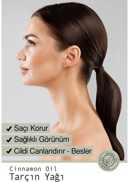 Tarçın Yağı 10ML Saç Bakımı ve Cilt Bakımı Etkili
