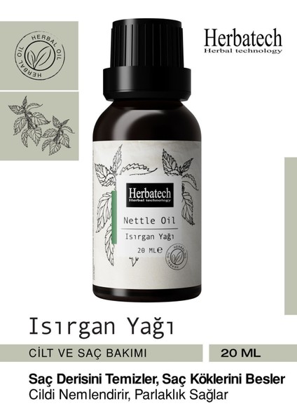 Isırgan Yağı 20ML Saç Bakımı Cilt Bakımı Etkili